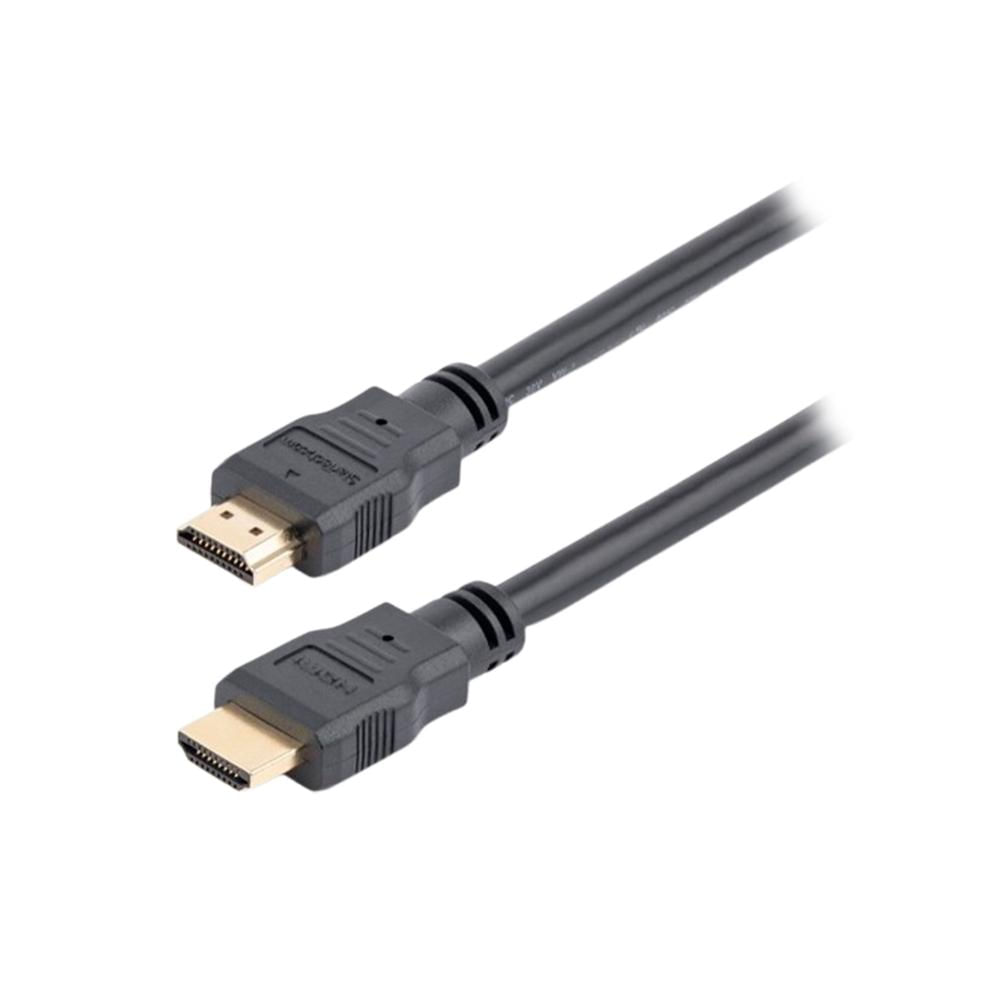 CABLE HDMI STARTECH ULTRA HD 4K 30HZ, 1.8 M CONECTOR MACHO A HDMI MACHO, COLOR NEGRO  P/N: HDMM6