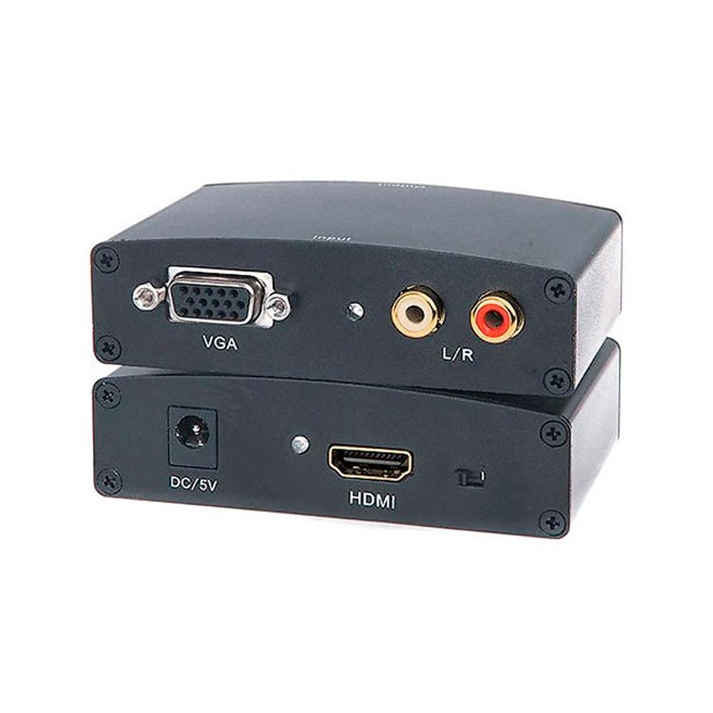 CONVERTIDOR DE VGA +R/L A HDMI DELCOM