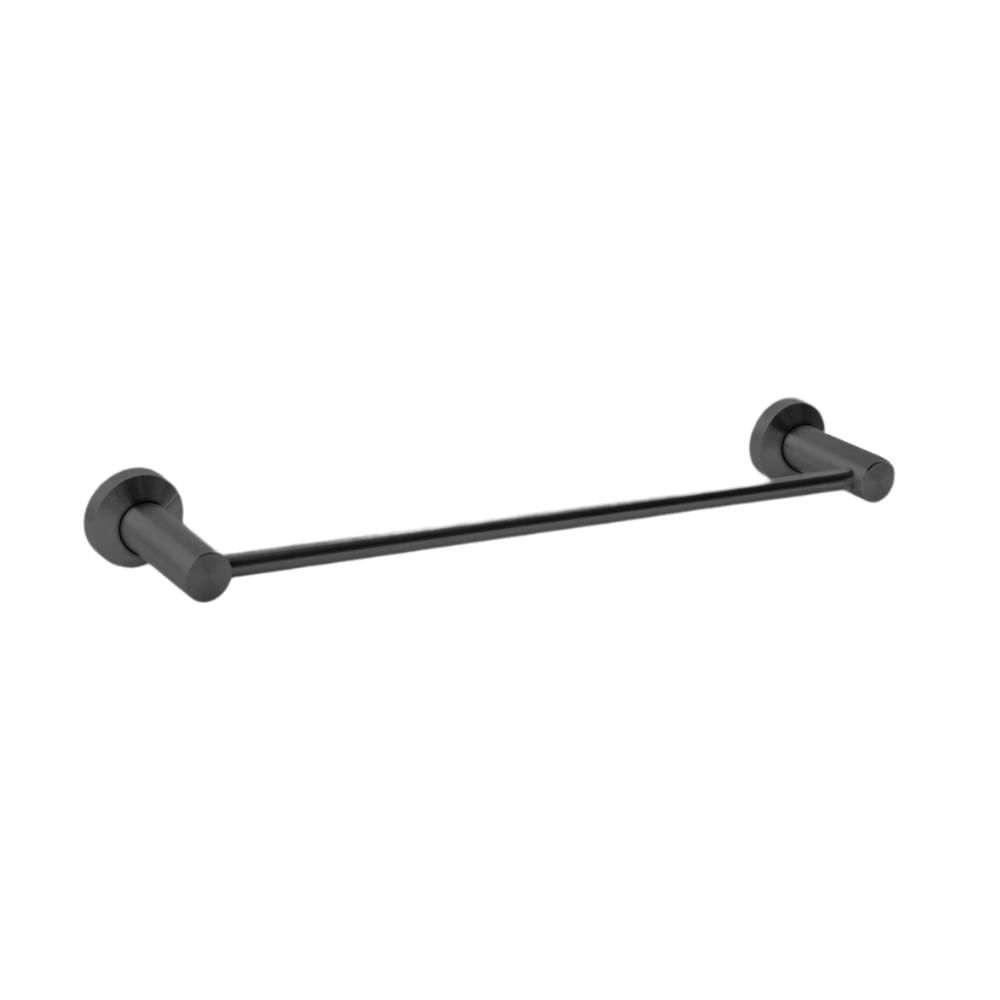 Toallero 6600N de 60 cm Acero Inoxidable Negro Mate