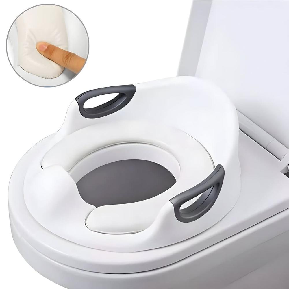 Asiento de Inodoro para Bebe Y Niños Blanco  407BL03