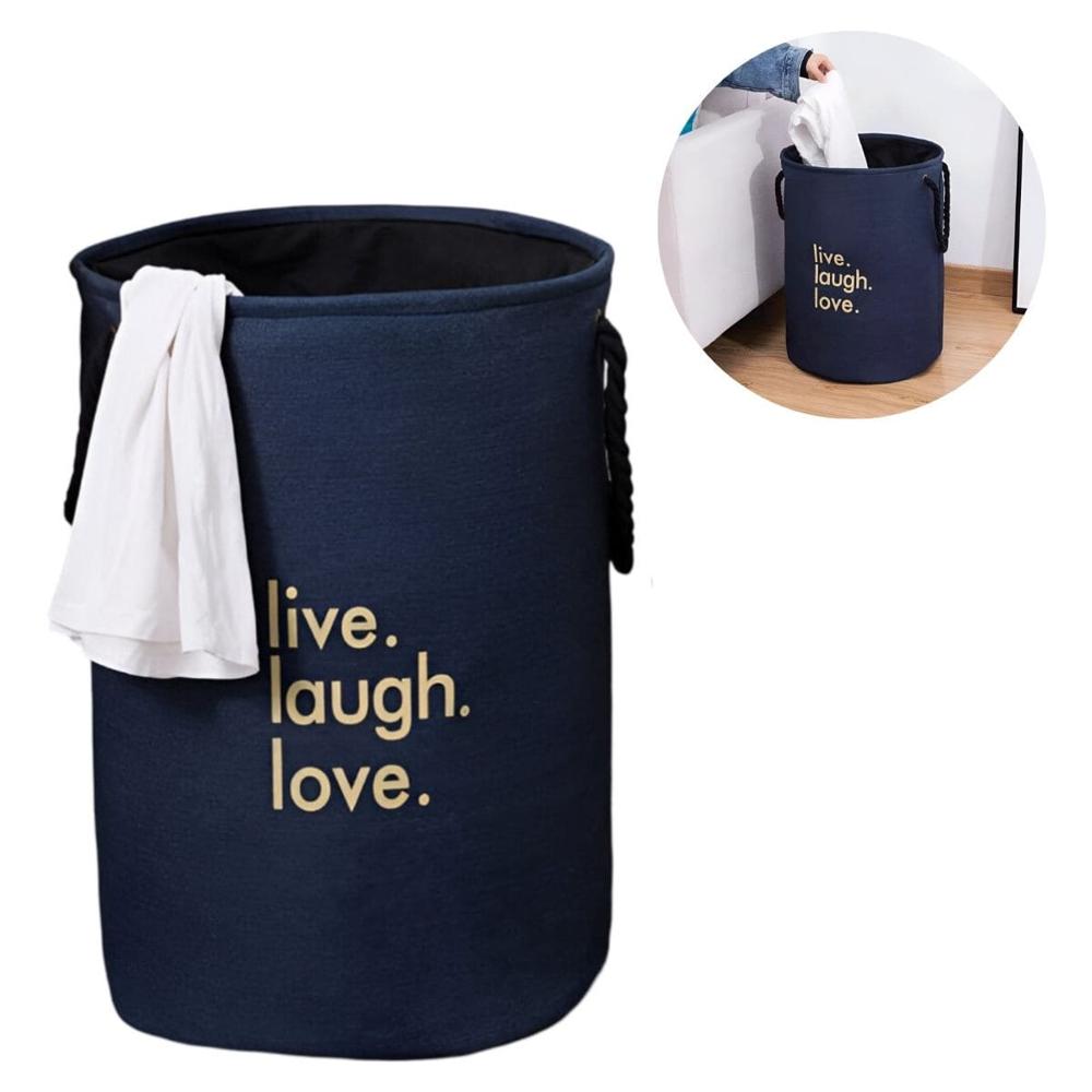 Cesto De Ropa Multiuso Gruesa Modelo GM02 Azul 580AZ02