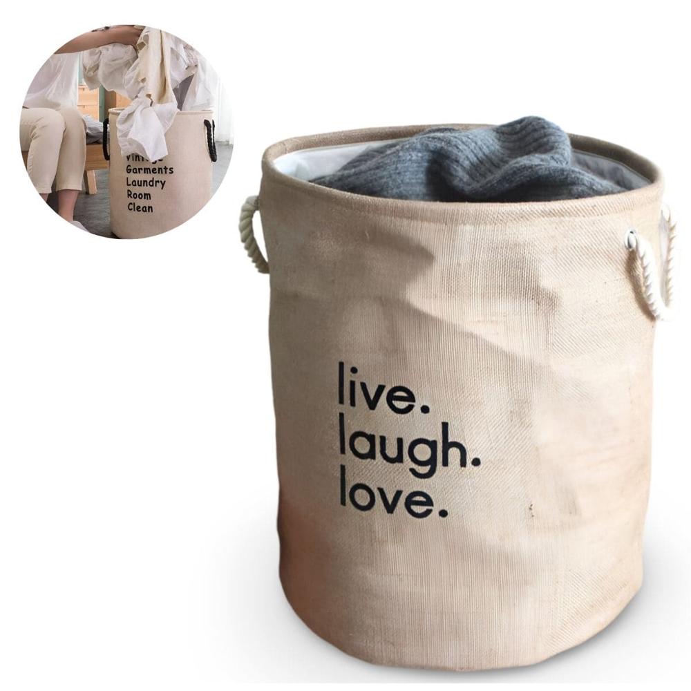 Cesto De Ropa Multiuso Gruesa Modelo GM02 Yute 581YT02