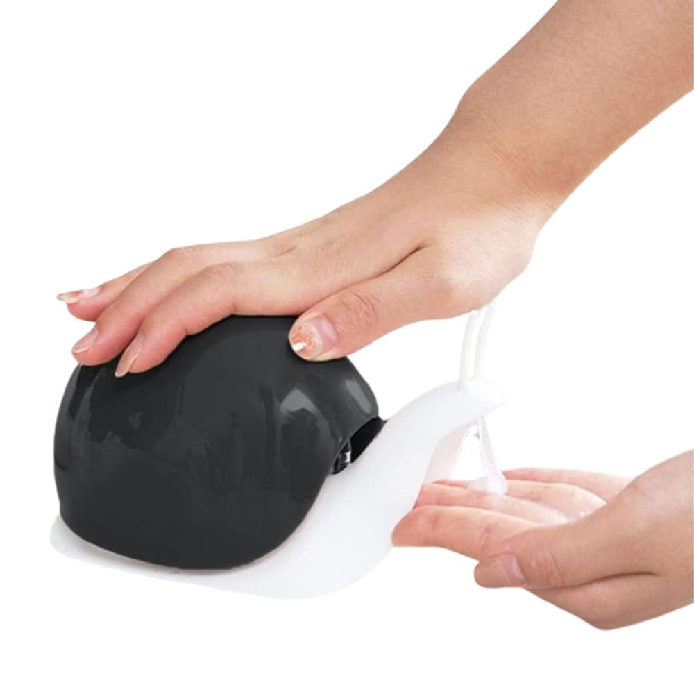 Dispensador de Jabón Modelo Caracol Negro 482NE03