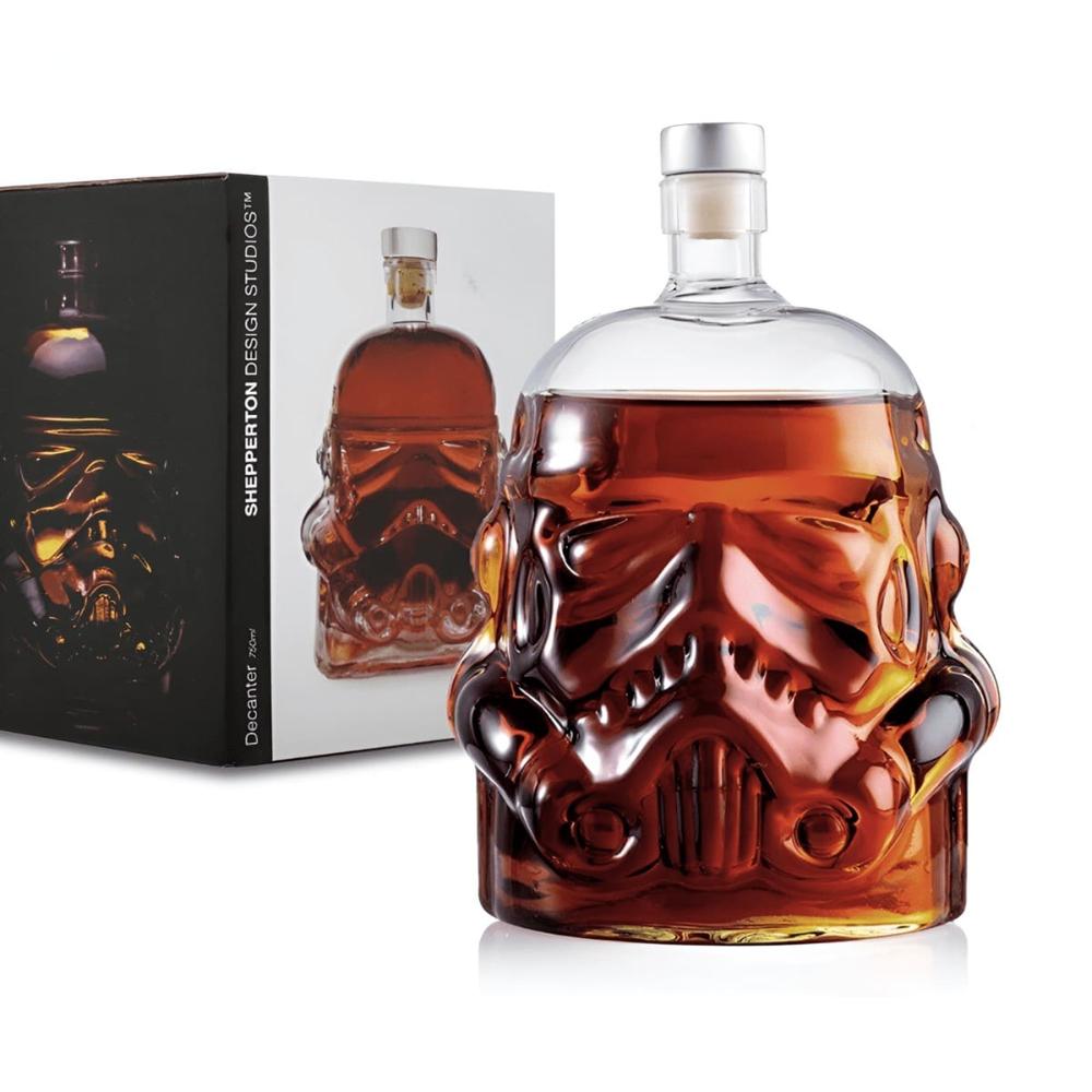 Licorera de Vidrio para Bebidas de 750ML Modelo Stormtrooper  3110011