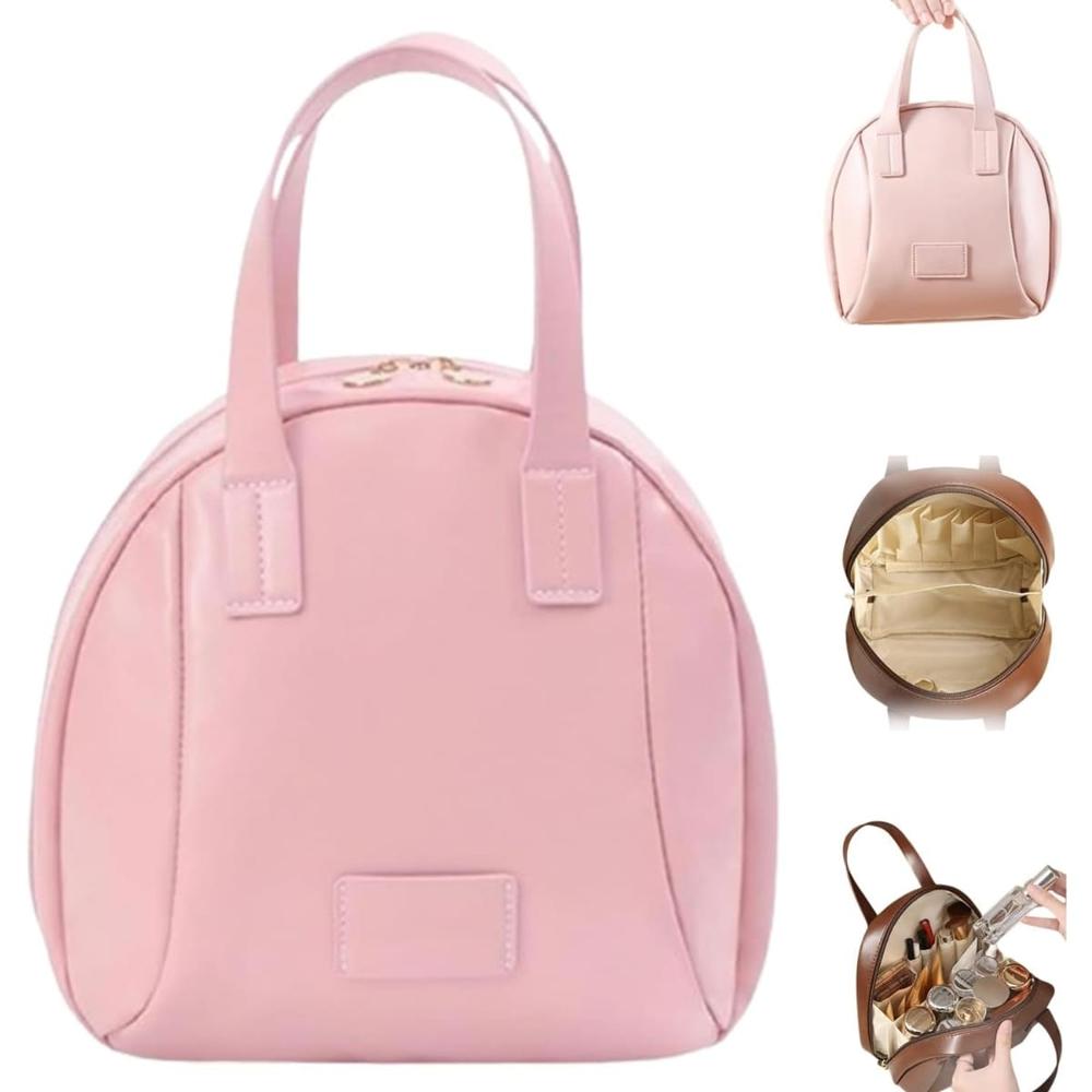 Neceser Organizador para Cosméticos y Maquillaje Rosado 705RS02