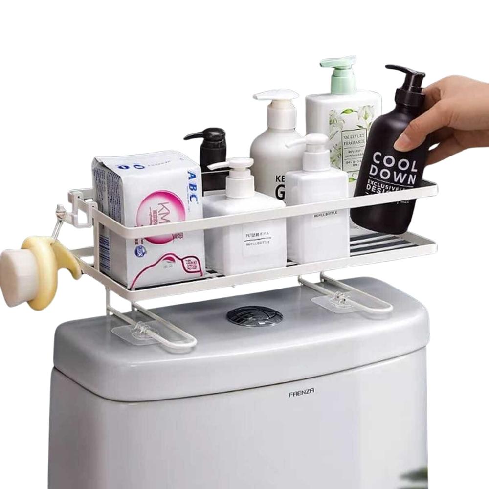 Organizador De Baño Sobre El Inodoro De 1 Nivel Blanco 420BL03