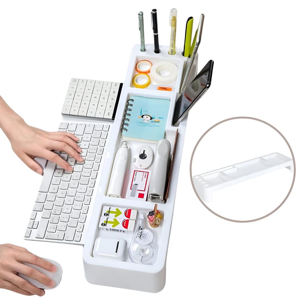 Organizador De Escritorio Elevado Multiuso Blanco 507BL05