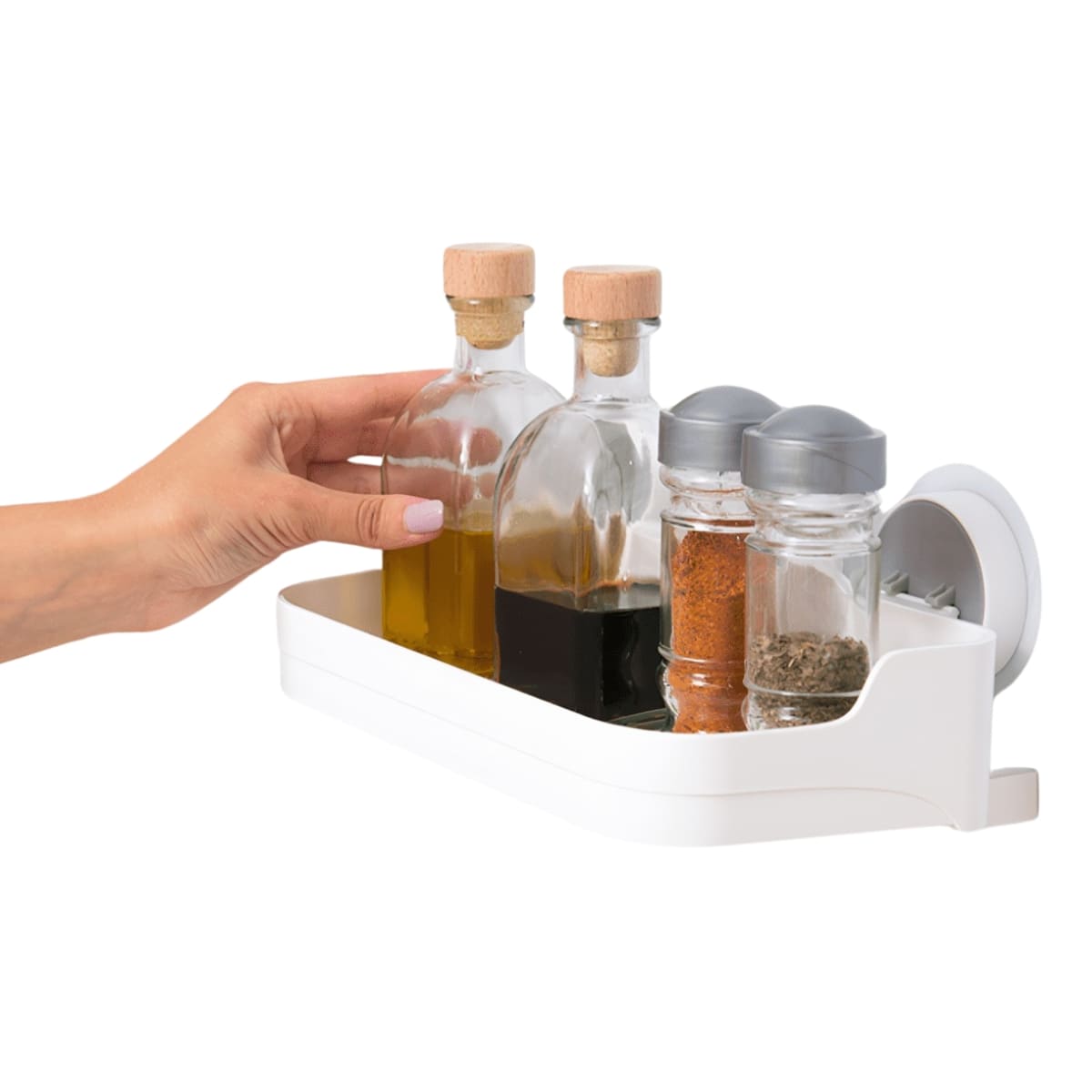 Repisa Organizador de Baño con Escurridor Modelo J&S Home 5450003