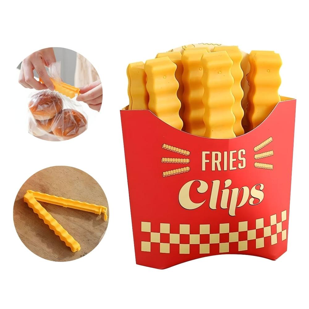 Set De Clips Modelo Papas Fritas 4000001