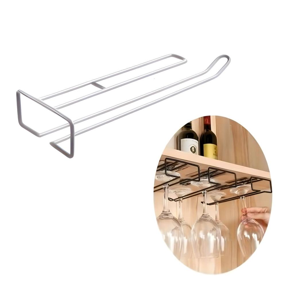 Soporte Organizador De Copas Multiuso De 1 Carril
Blanco    233BL01