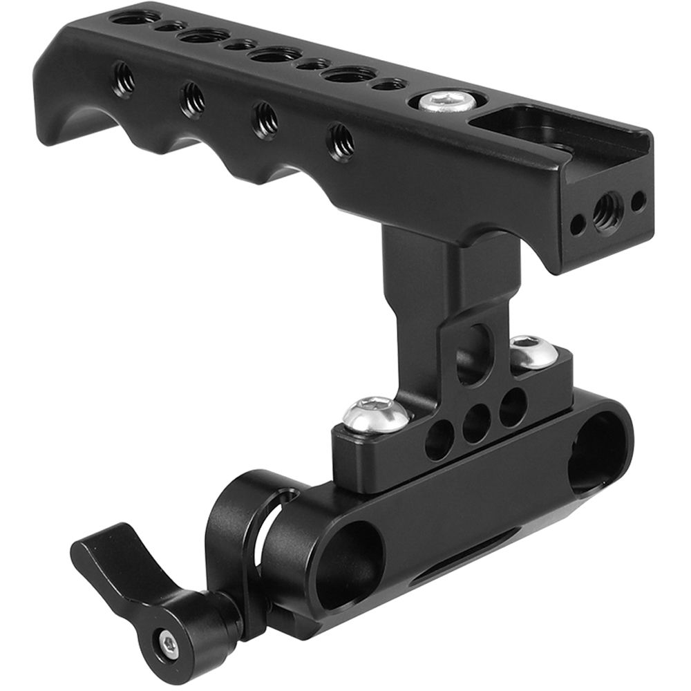 CAMVATE Mango Estilo Queso con Montura para Zapata y Abrazadera de Varilla LWS de 15mm