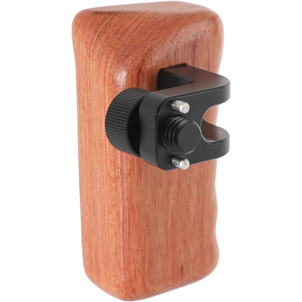 CAMVATE Mango de Madera con Montaje Accesorio ARRI-Style 3/8""-16 (Lado Izquierdo) - Mango Lateral p