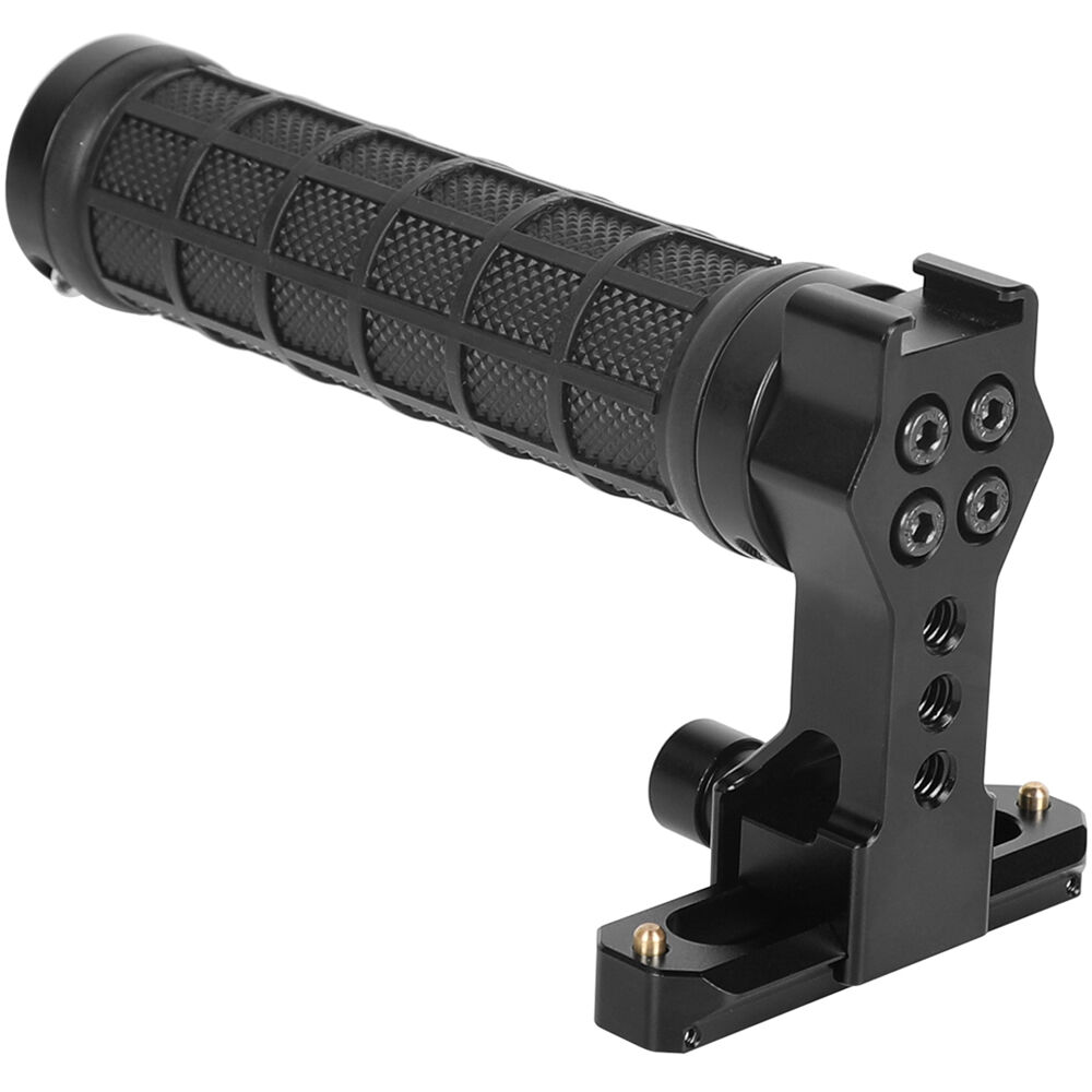 CAMVATE Mango Superior de Aluminio con Agarre de Goma y Riel NATO de 2.76"" (Negro) - Montura Integr