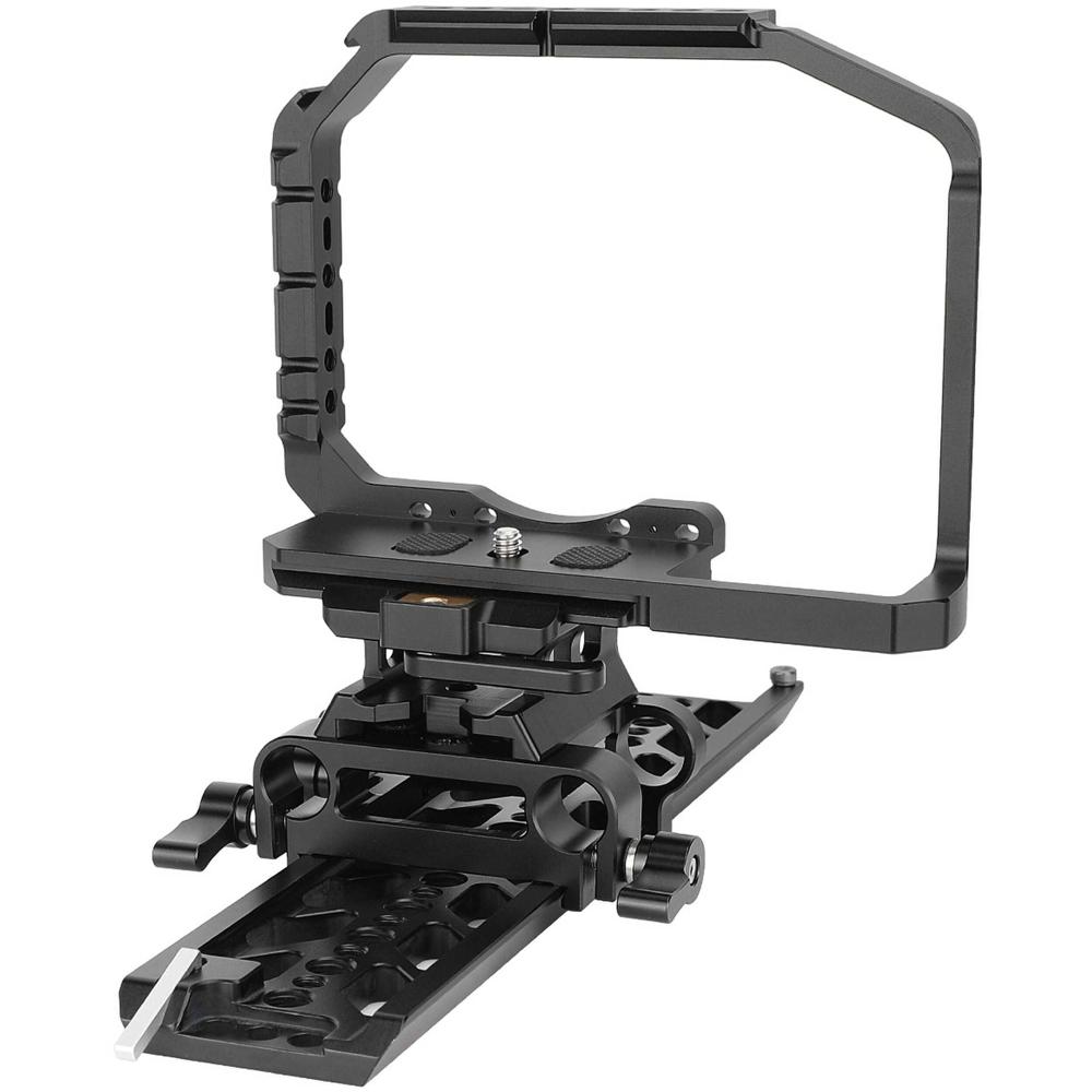 CAMVATE Jaula Completa para Cámara con Montaje tail/Baseplate para FUJIFILM X-H2S - Construcció