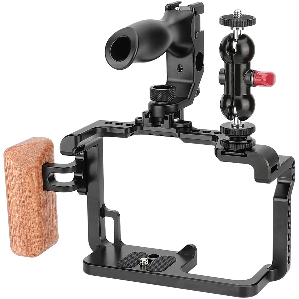 CAMVATE Jaula para Cámara con Manijas Superior y Lateral Izquierda para Panasonic Lumix GH5
