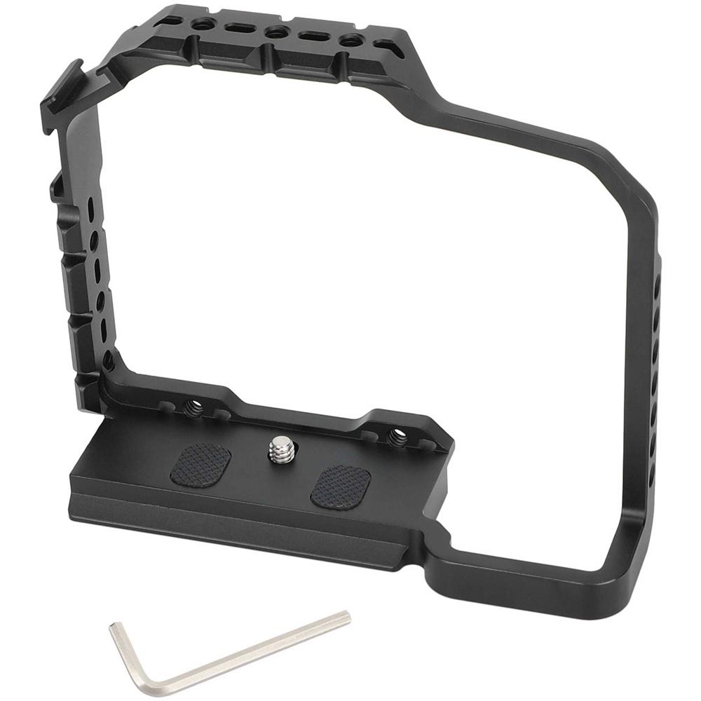 CAMVATE Jaula Completa para Cámara Panasonic Lumix S5 II & S5 IIx - Acceso a Botones y Puertos, Múl