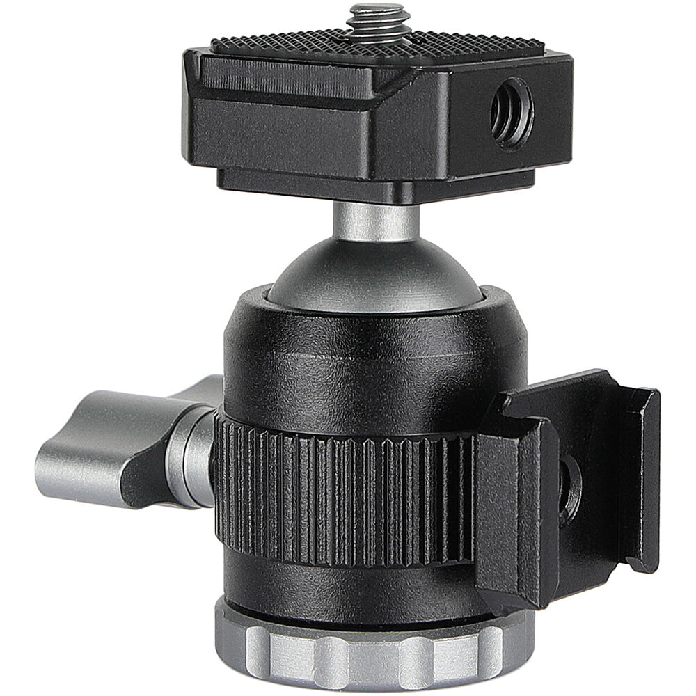 Cabezal de Bola Multifuncional CAMVATE C3004 con Montajes de Zapata Doble - Capacidad de Carga 4.4