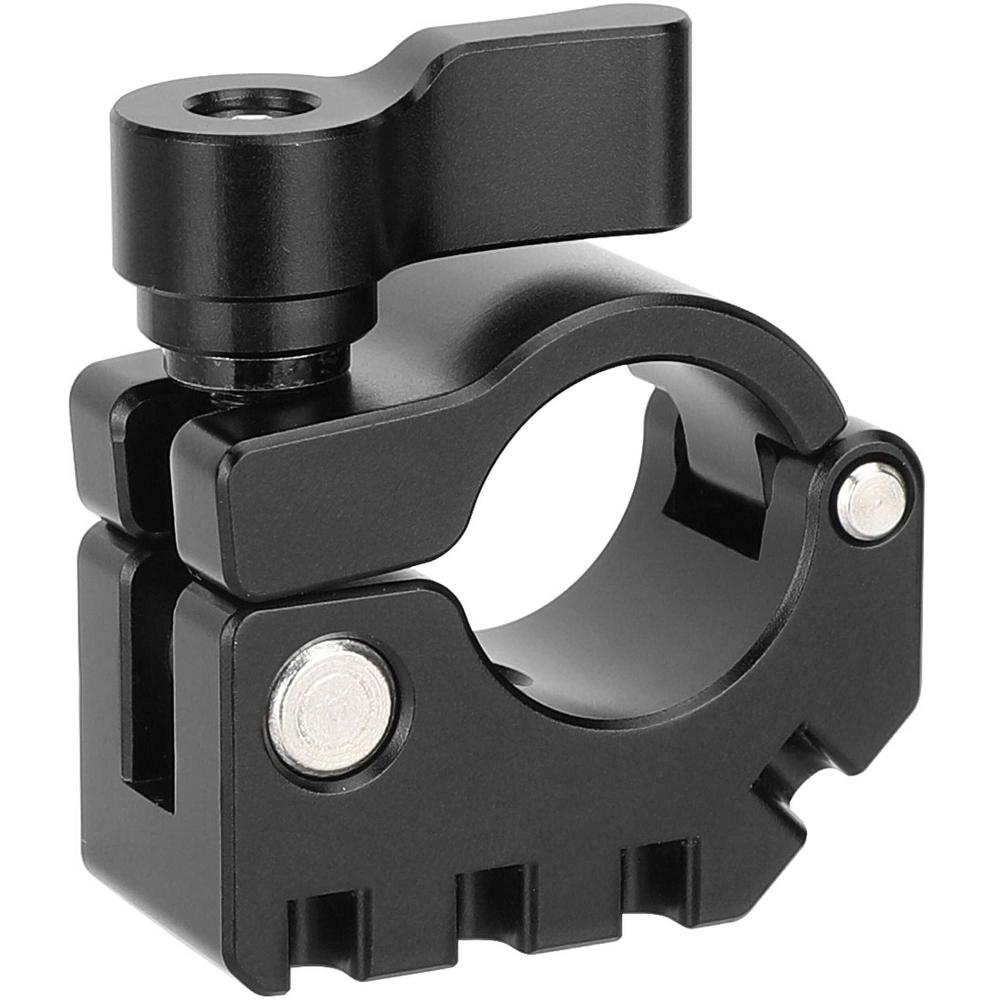 Soporte de Varilla de 19mm CAMVATE con Montaje de Accesorios Antitorsión (Palanca de Bloqueo Negra)