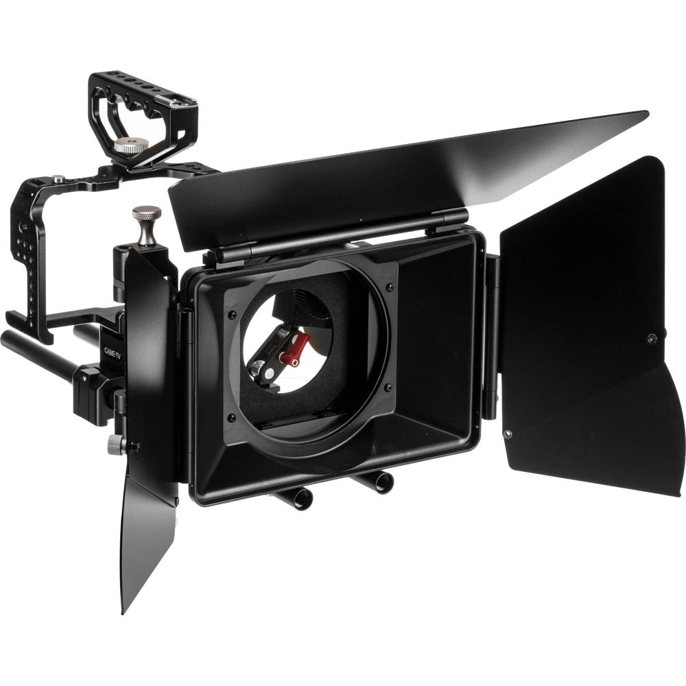 CAME-TV Jaula Protectora para GH4 con Barras LWS de 15mm, Matte Box y Follow Focus