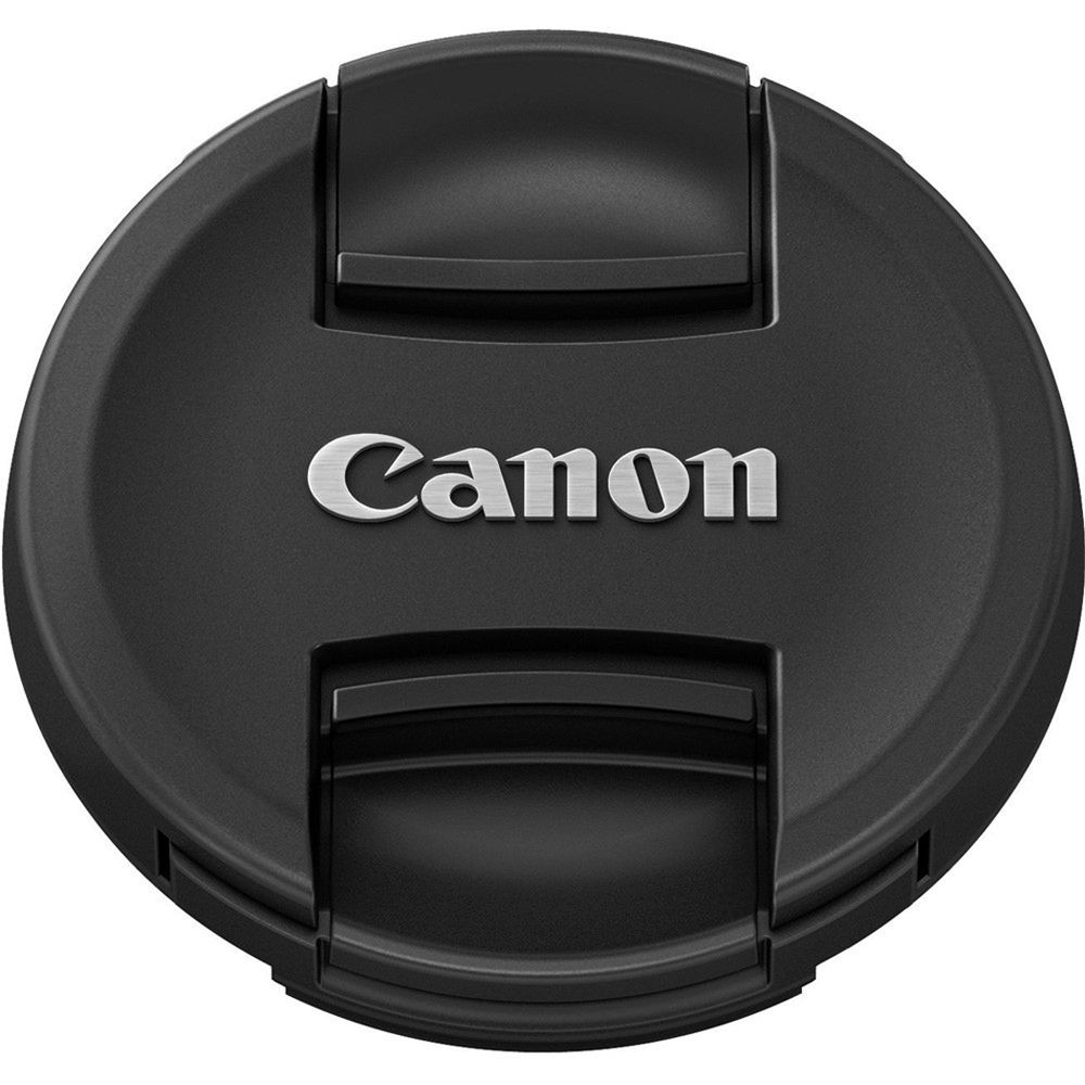Tapa de Lente Canon E-58 II - 58mm, Protección para Lente, Estilo de Presión Central, Nombre Canon
