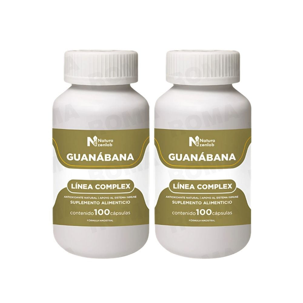 PACK 2 GUANÁBANA COMPLEX 600MG ZENLAB