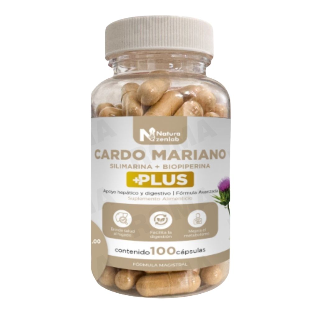 CARDO MARIANO SILIMARINA + BIOPIPERINA ZENLAB