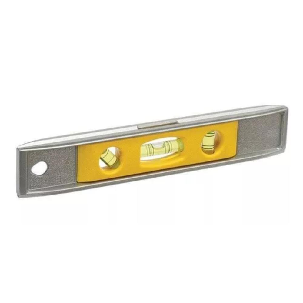 Nivel Magnetico Torpedo Alto Impacto 23cm  9"" Aluminio Stanley