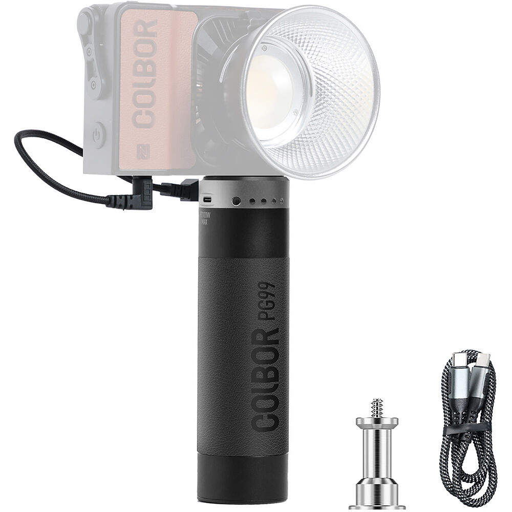 COLBOR PG99 Power Grip: Batería Recargable 97.68Wh, Soporte para CL60, CL100X, W60 & W100, Hasta 90