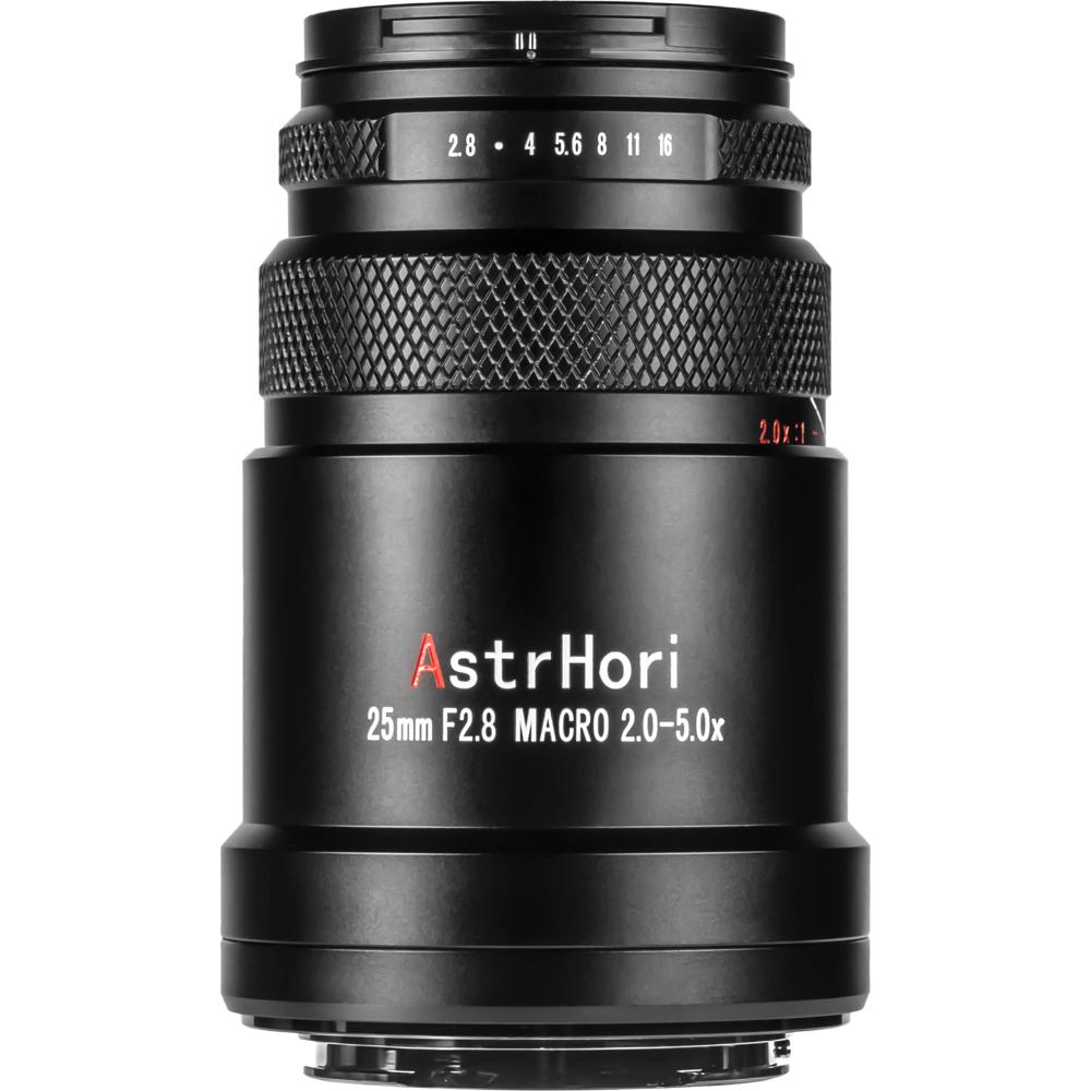 AstrHori 25mm f/2.8 2-5x Ultra Macro Lens (Nikon Z) - Lente Macro Manual de Enfoque con Captura de
