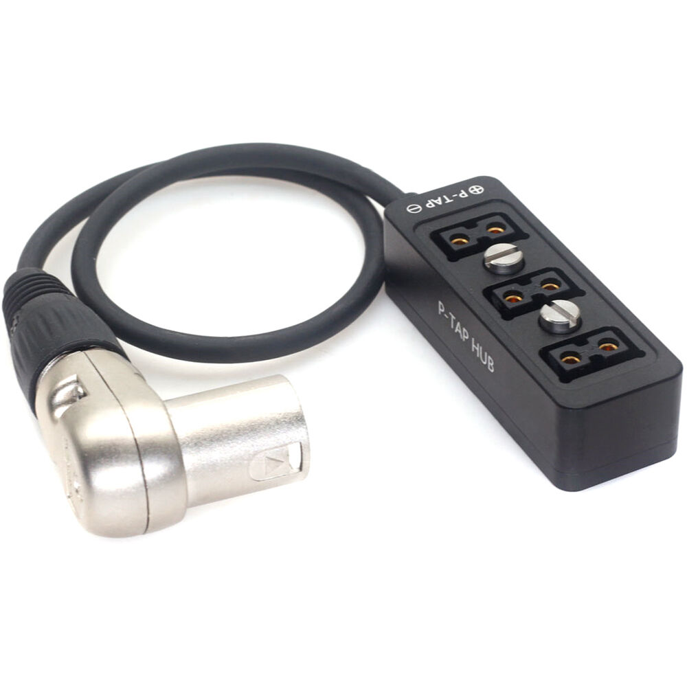 Cable Divisor DigitalFoto Solution Limited 4-Pin XLR a 3 x D-Tap para Blackmagic URSA Mini Pro (1.6