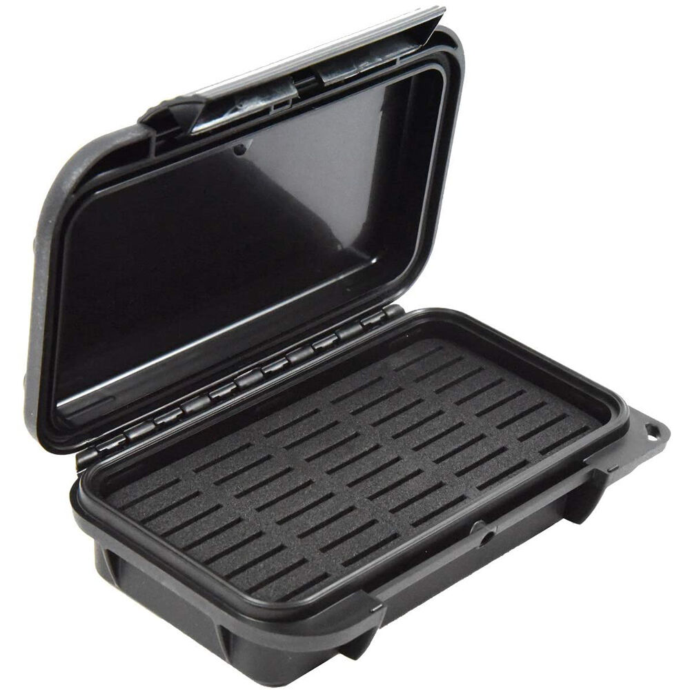 Estuche para Tarjetas de Memoria SD Elephant Elite 40 (Negro/Negro) - Impermeable y a Prueba de Pol