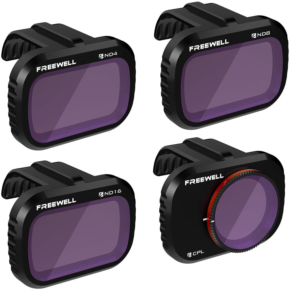Freewell Standard Day Lens Filter Bundle for DJI Mavic Mini/Mini 2 (4-Pack)