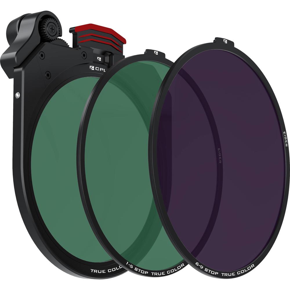Filtros Freewell True Color VND & CPL de 1 a 5 y 6 a 9 paradas para Eiger Matte Box (132.5 x 113.28