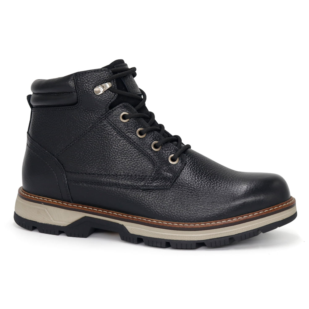 Botin Outdoor Cuero Hombre CONTERS CLQ3-BX-21 NEGRO 42 Botin Outdoor Cuero Hombre CONTERS CLQ3-BX-21 NEGRO 42