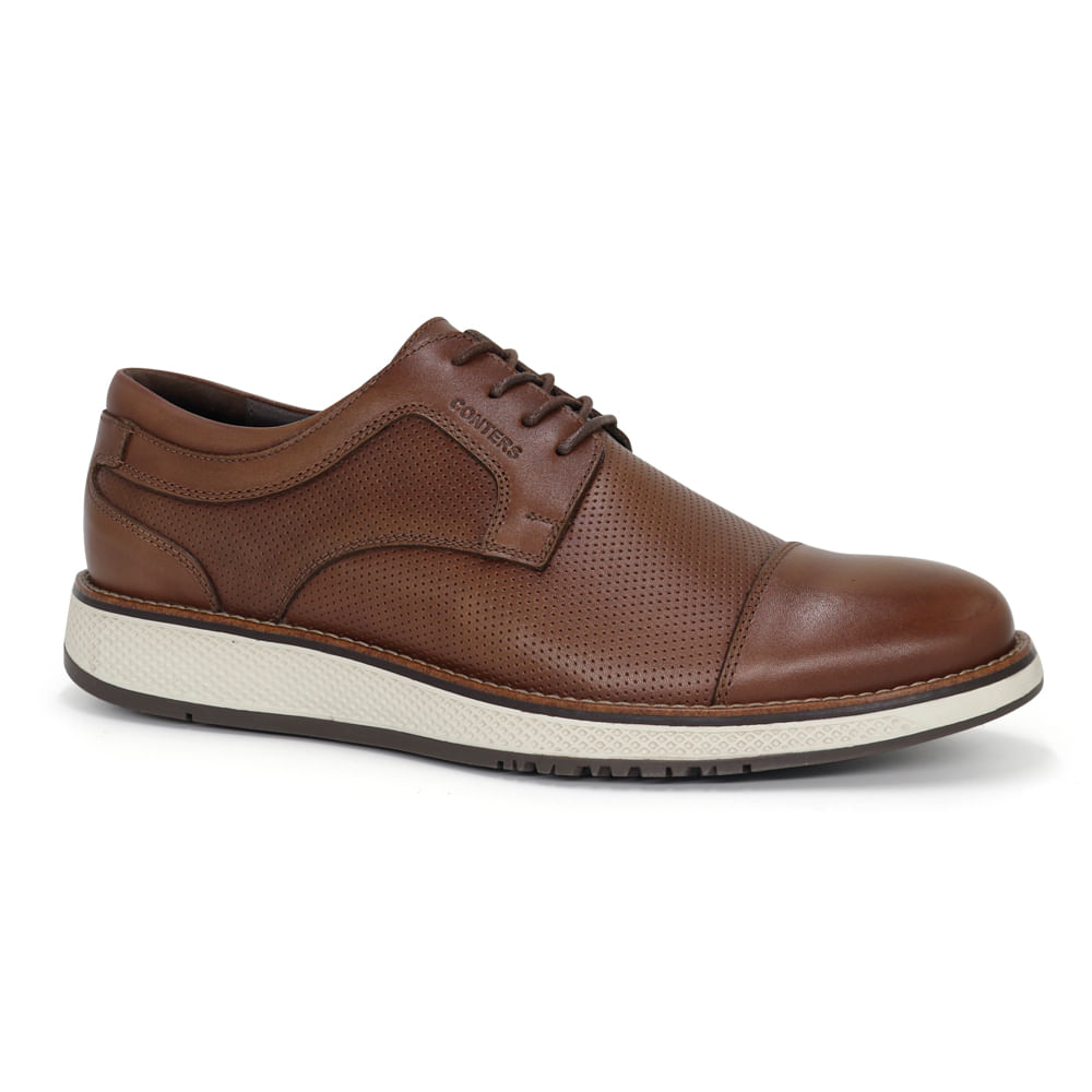 Zapatos Casuales Cuero Hombre CONTERS CLQ3-CI15 HABANO 43 Zapatos Casuales Cuero Hombre CONTERS CLQ3-CI15 HABANO 43