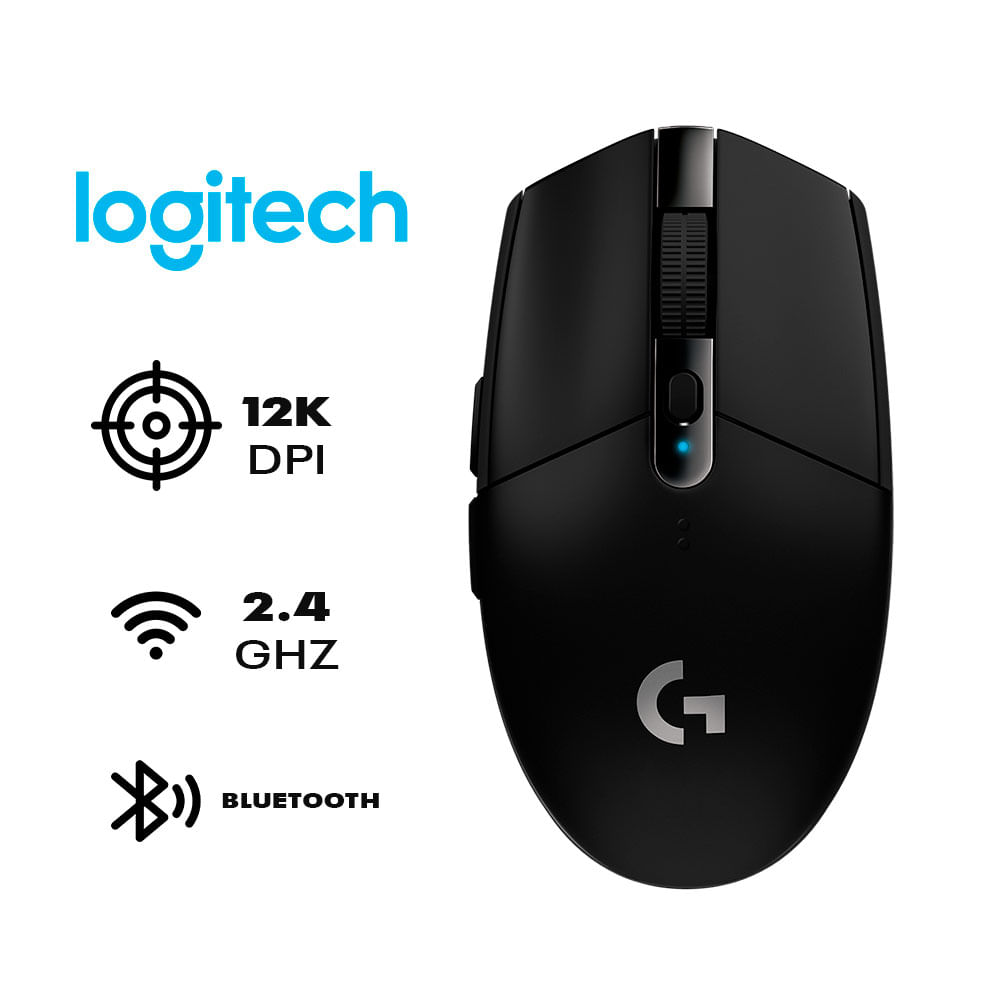 Mouse Inalámbrico Logitech G305 Ligthspeed-Negro Mouse Inalámbrico Logitech G305 Ligthspeed-Negro
