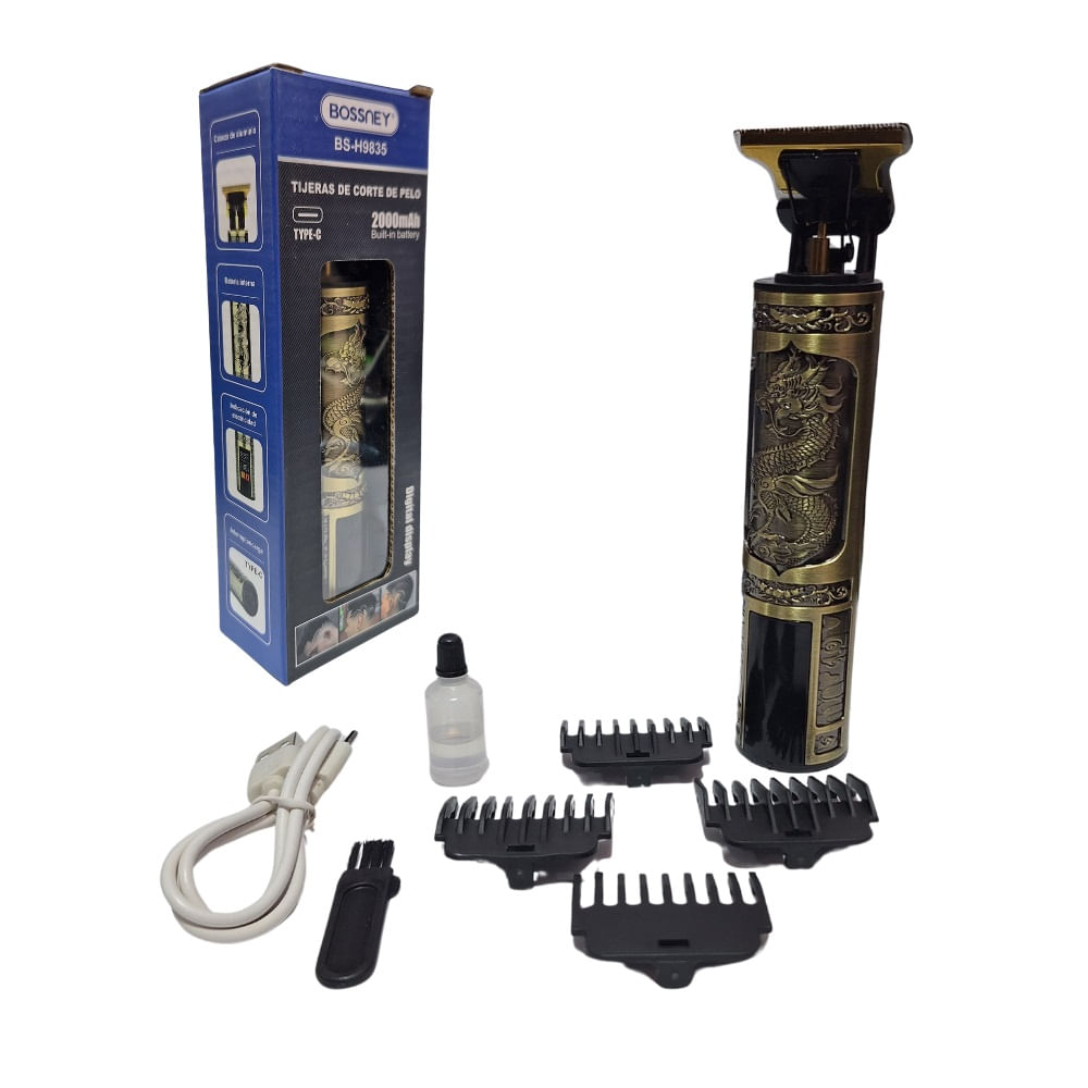 Maquina Corta Pelo Profesional Recargable Bossney BS-H9835 Maquina Corta Pelo Profesional Recargable Bossney BS-H9835