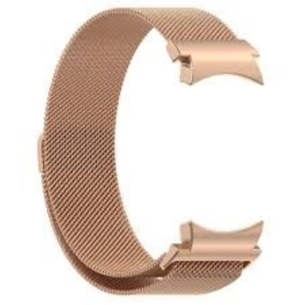 Correa imantada milanese samsung watch 4  5  5 pro  6  7  fe rose gold