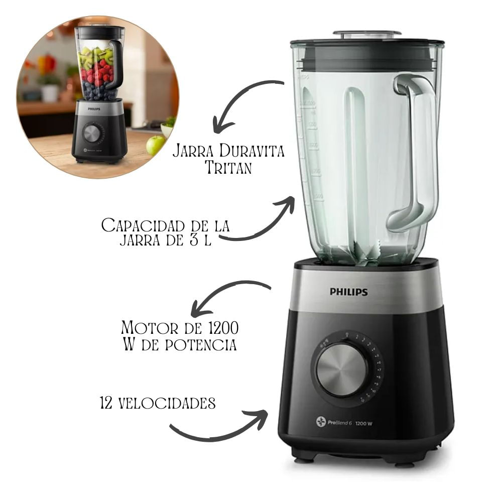 philips hr2086 licuadora philips duravita