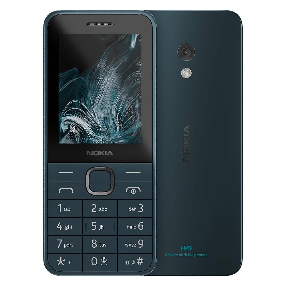 Nokia 225 4G Teléfono Básico con 4G, Gran Autonomía y Diseño Duradero Azul
