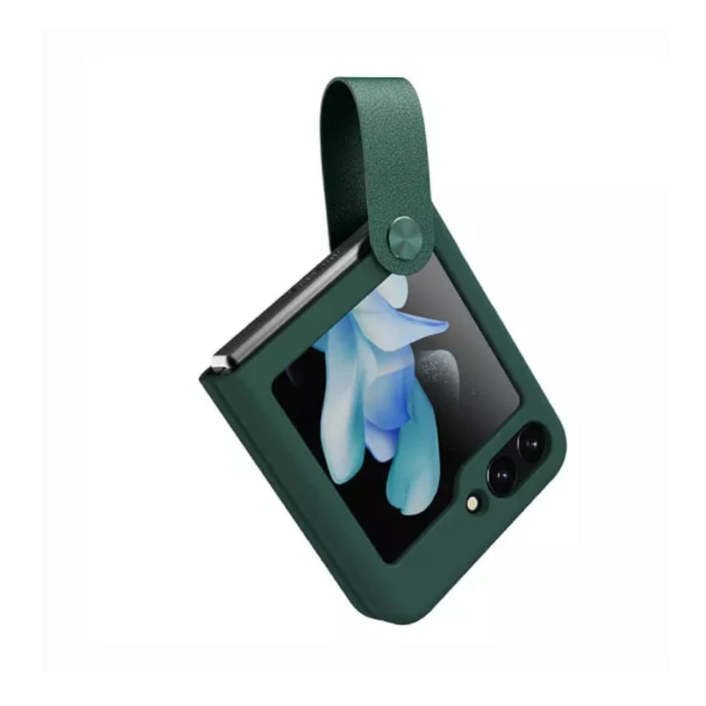 Case Nillkin Camshield Silky para Samsung Zflip 5 Verde