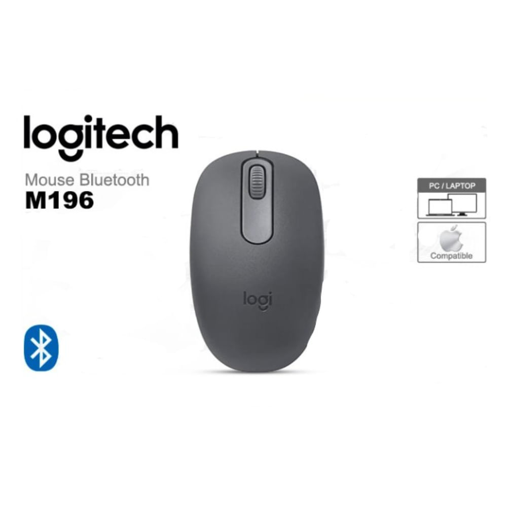 Mouse Logitech M196 Bluetooth Black Mouse Logitech M196 Bluetooth Black