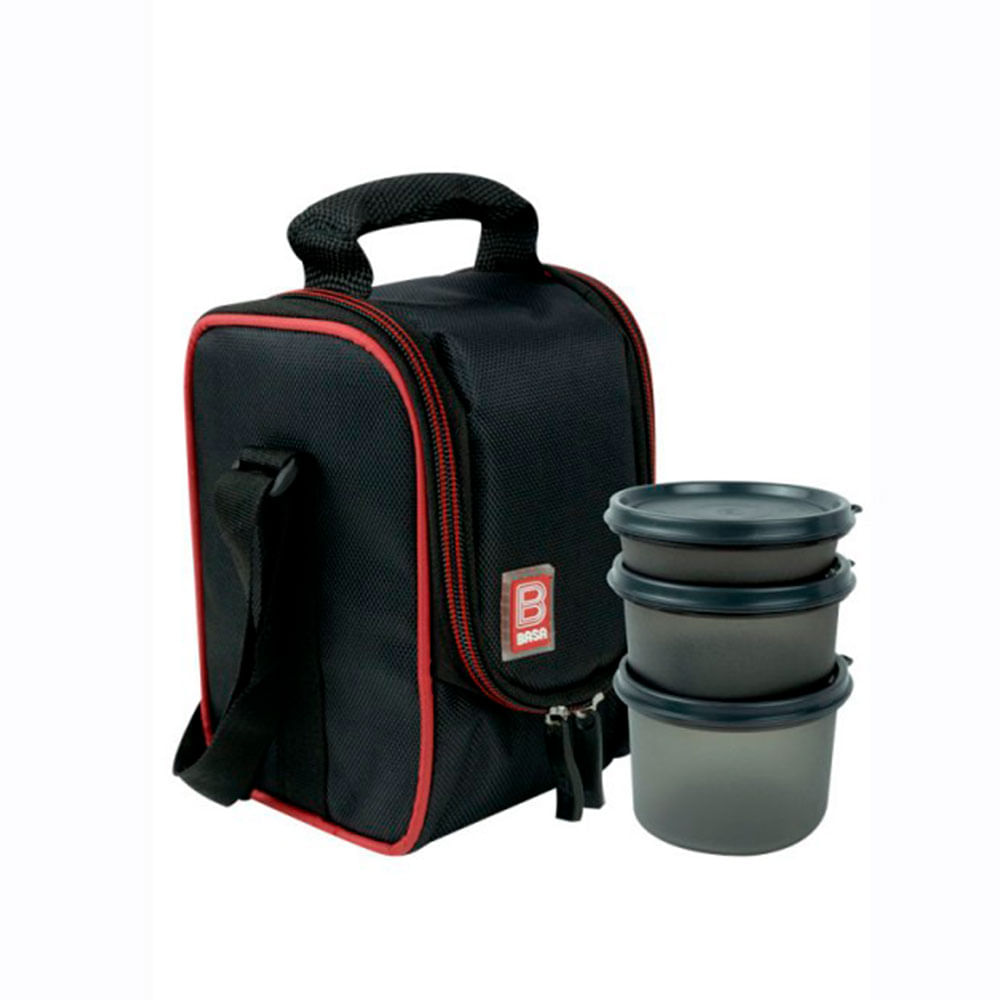 Lonchera termica Basa Soft Up Negro Lonchera termica Basa Soft Up Negro