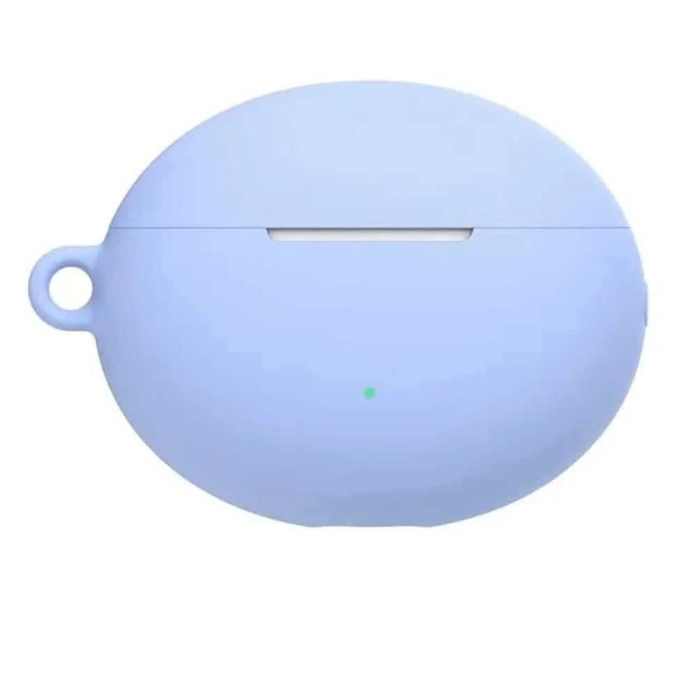 Funda Estuche Case de silicona para Xiaomi Buds 4 Active celeste