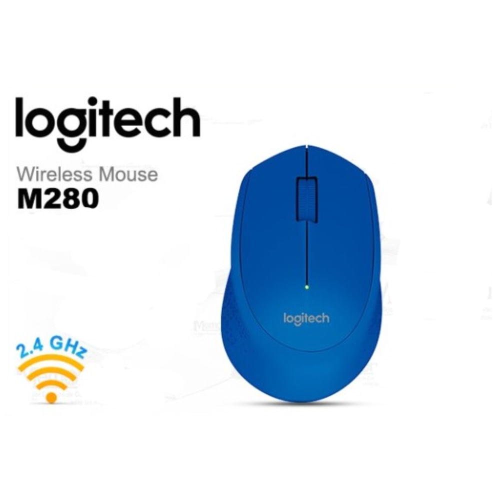 Mouse Inalámbrico Logitech M280 -azul Mouse Inalámbrico Logitech M280 -azul