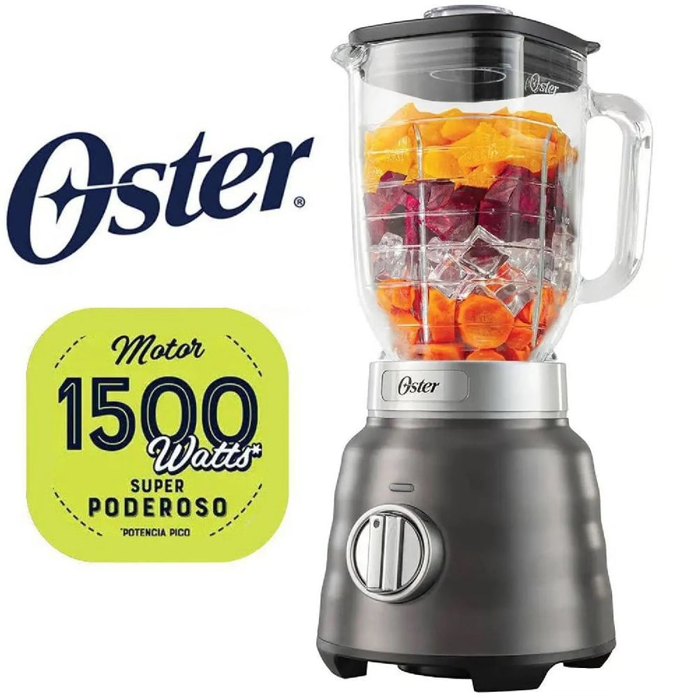 Licuadora Oster Reversible BLSTPBRGR de 2 caballos 1500w Licuadora Oster Reversible BLSTPBRGR de 2 caballos 1500w