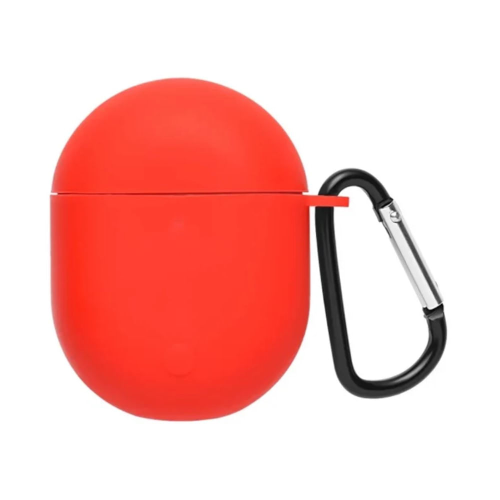 Funda Estuche Case de silicona para Xiaomi Buds 3 Pro Rojo