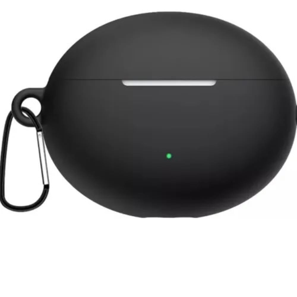 Funda Estuche Case de silicona para Xiaomi Buds 4 Active negro Funda Estuche Case de silicona para Xiaomi Buds 4 Active negro