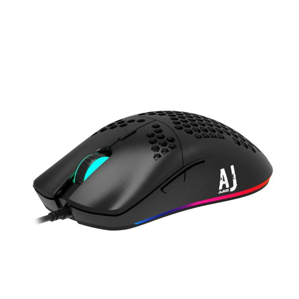 Mouse Gamer Luces RGB hasta 16mil Dpi Negro Mouse Gamer Luces RGB hasta 16mil Dpi Negro