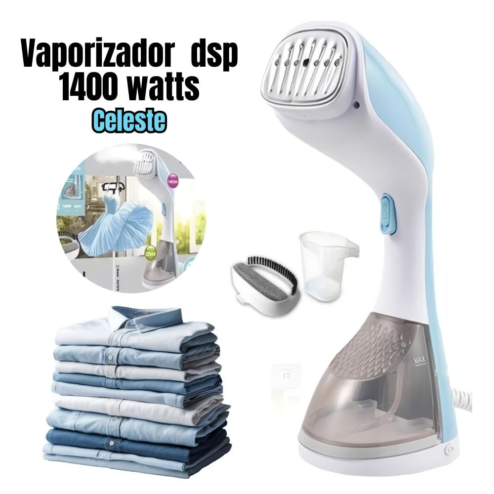 Vaporizador de Prendas DSP de 1400 watts - Azul Vaporizador de Prendas DSP de 1400 watts - Azul